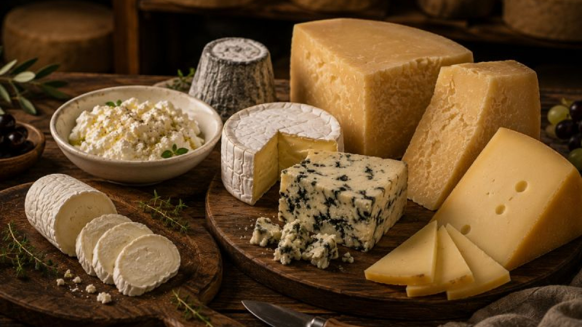 Типи сирів | Cheese Map™ Gastro Culture