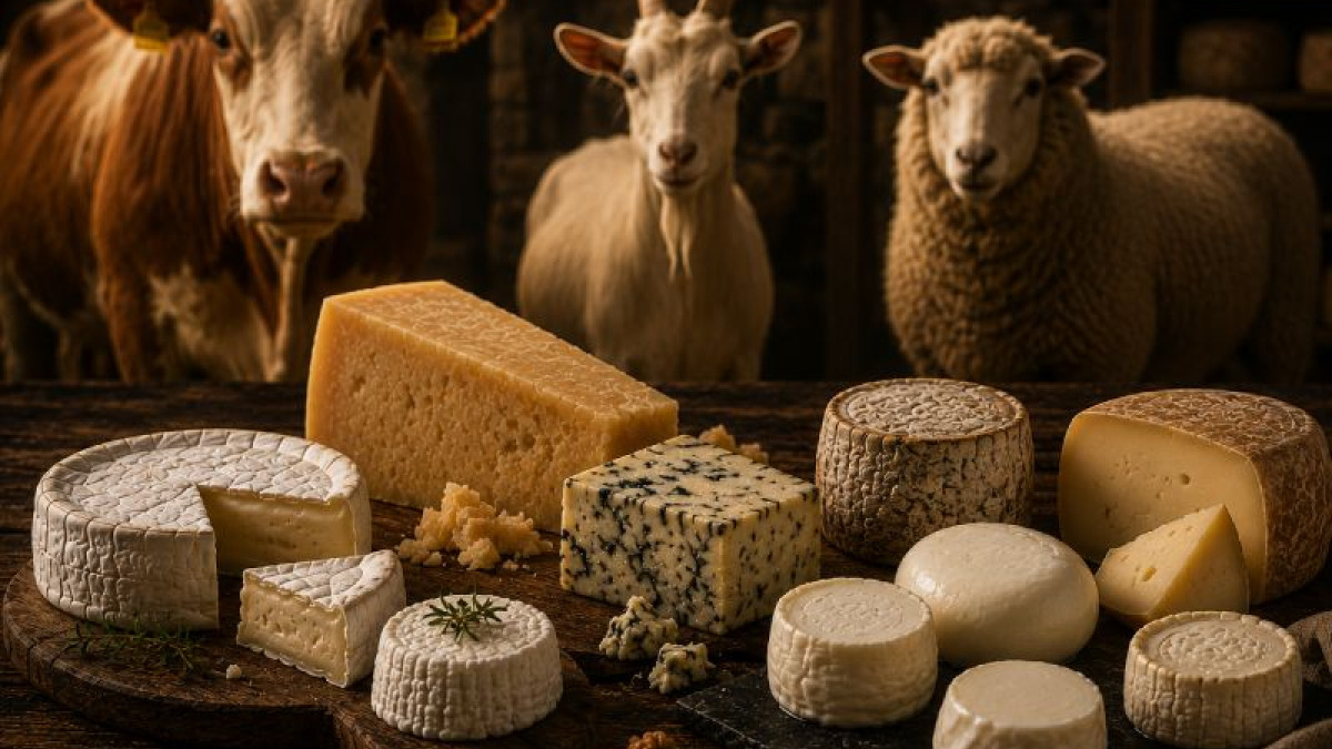 Типи молока | Cheese Map™ Gastro Culture