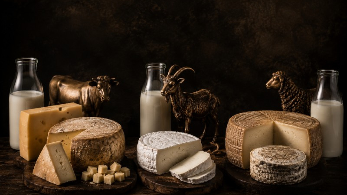 Типы молока | Cheese Map™ Gastro Culture