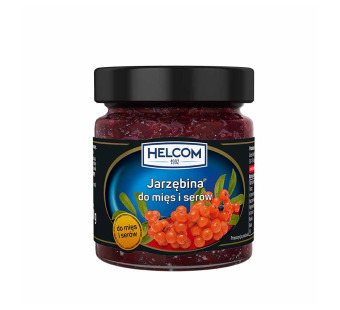 Соус до сиру та м'яса горобина "Helcom" фасування скло 0.21 kg - фото | Сирна Карта