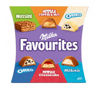 Milka Favourites — асорті шоколадних цукерок | Німеччина | 158 г - фото | Сирна Карта