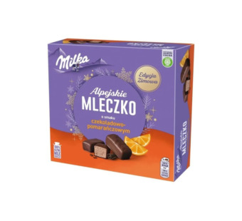 Цукерки пташине молоко з смаком шоколаду та апельсину "Milka" Польща фасування 0.33 kg - фото | Сирна Карта