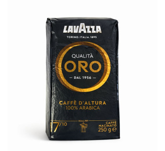 Lavazza Qualità Oro Altura — кава мелена 100% арабіка | Італія | 250 г - фото | Сирна Карта