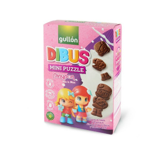 Печиво без лактози "Dibus Mini Piny Pon Gullon " Іспанія фасування 0.25 kg - фото | Сирна Карта