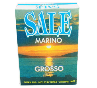 Морська сіль велика "Sale Marino" Італія 1 kg - фото | Сирна Карта
