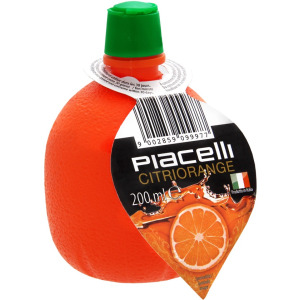 Концентрированный сок апельсина "Piacelli" Италия фасовка 200 ml — фото | Сирна Карта