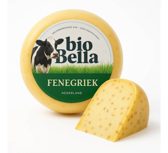 Bella Bio Fenegriek — Сир напівтвердий з пажитником | Нідерланди | 1 кг - фото | Сирна Карта