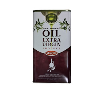Оливкова олія  аналог "Olio Extra Virgine Di Oliva VesuVio" фасування жерсть 5 l - фото | Сирна Карта