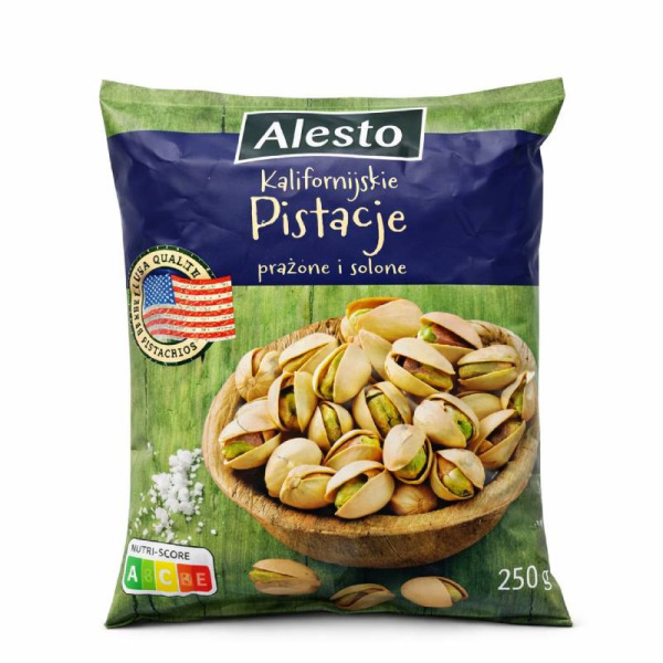 Alesto California Pistachios Salted | ЄС | 250 г – фото товару | Сирна Карта
