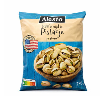 Alesto California Pistachios Unsalted | ЕС | 250 г — фото | Сирна Карта