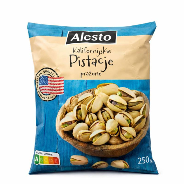 Alesto California Pistachios Unsalted | ЄС | 250 г – фото товару | Сирна Карта