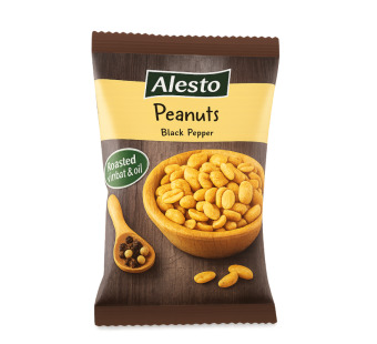Alesto Peanuts Black Pepper — арахіс з чорним перцем | Європейський Союз | 0.15 – фото товару | Сирна Карта