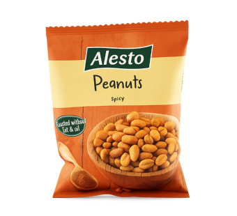 Alesto Peanuts Spicy — арахис с красным перцем | Германия | 150 г - фото | Сирна Карта