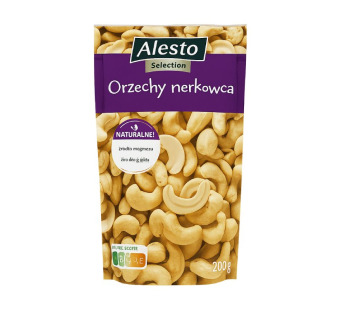Alesto Selection — орехи кешью обжаренные | Польша | 200 г - фото | Сирна Карта