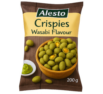 Alesto Wasabi — арахіс в оболонці васабі | Європейський Союз | 0.2 кг - фото | Сирна Карта