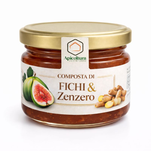 Apicoltura Casentinese Composta di Fichi e Zenzero | Італія | 65 г – фото товару | Сирна Карта
