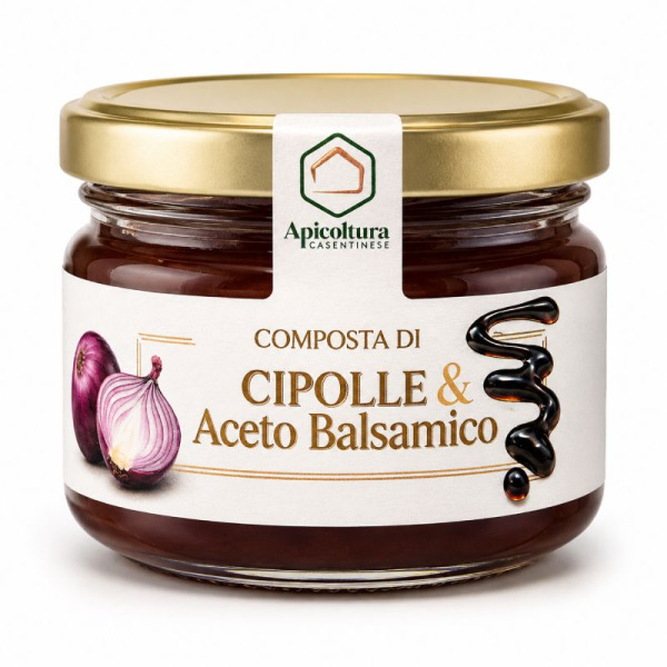 Apicoltura Casentinese конфітюр цибулевий бальзамічний 65 г Італія – фото товару | Сирна Карта