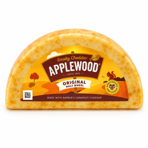 Applewood Cheddar сир копчений Велика Британія – фото товару | Сирна Карта