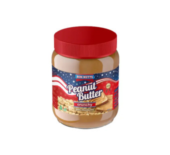 Арахисовая паста  без пальмового масла "Bon Nutts" Франция фасовка стекло 0.34 kg - фото | Сирна Карта