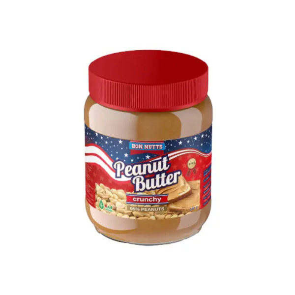 Купить Арахисовая паста  без пальмового масла Bon Nutts Франция фасовка стекло 0.34 kg — премиальные Ореховые · Пасты от Cheese Map™ Украина