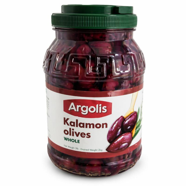 Argolis оливки Kalamata с косточкой 2000 г – фото товара | Сырная Карта