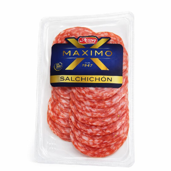 Arroyo Maximo Salchichon — Ковбаса сирокопчена | Іспанія | 70 г – фото товару | Сирна Карта
