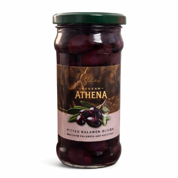 Athena оливки Kalamon без косточки 180 г – фото товара | Сырная Карта