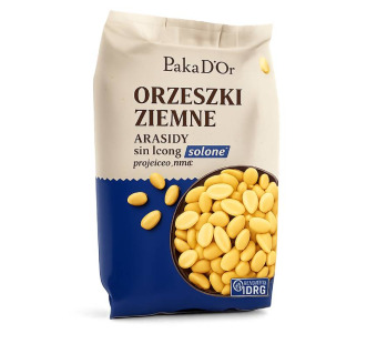 BakaD\'Or Orzeszki Ziemne — арахис жареный солёный | Польша | 400 г - фото | Сирна Карта