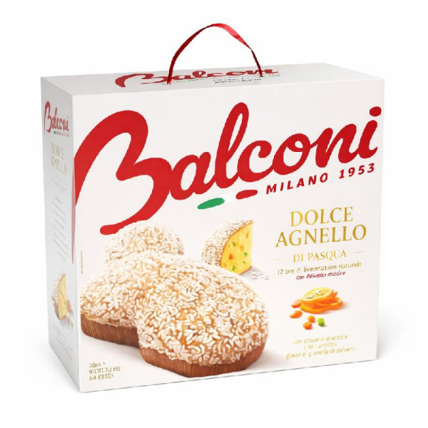 Balconi Dolce Agnello кекс пасхальный 750 г Италия – фото товара | Сырная Карта