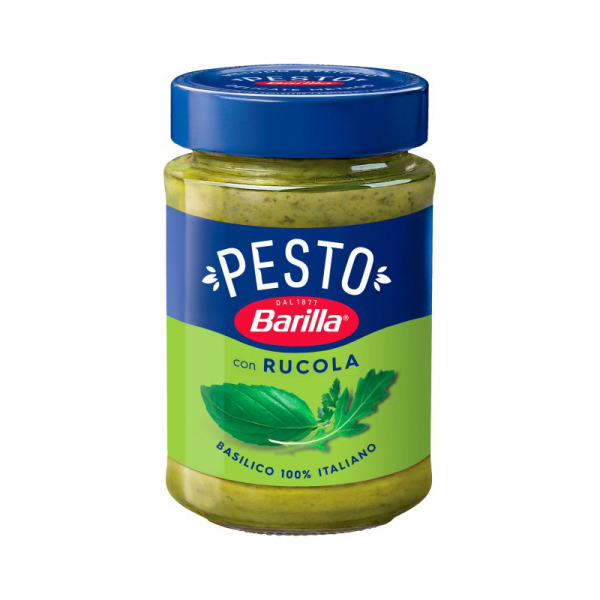 Купити Песто з базиліком та руколою Barilla - італійська гастрономія в кожній ложці!  Соус преміум-класу з руколою та 100% італійським базиліком — преміальні Італійські · Піца від Cheese Map™ Україна
