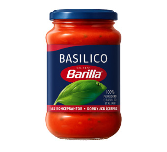 Barilla Basilico соус томатный 400 г Италия - фото | Сирна Карта