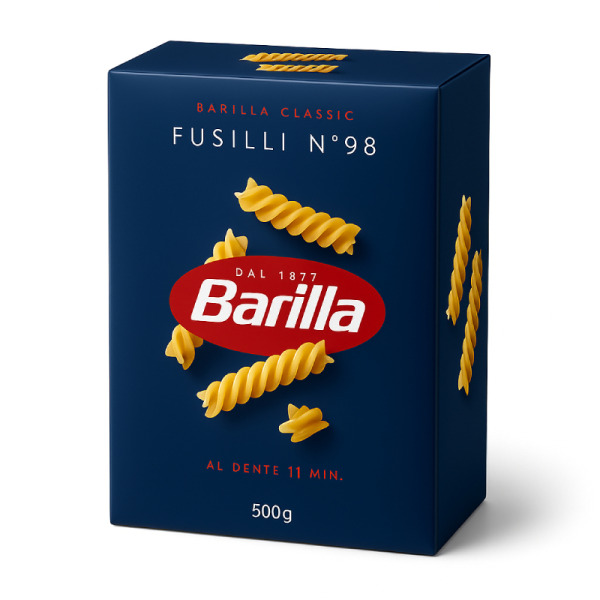 Barilla Fusilli спіральки паста 500 г Італія  — Barilla · Класика фото