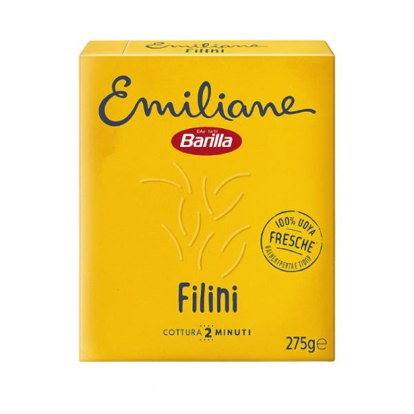 Barilla Emiliane Filini паста дрібна вермішель 275 г Італія  — Barilla · Класика фото