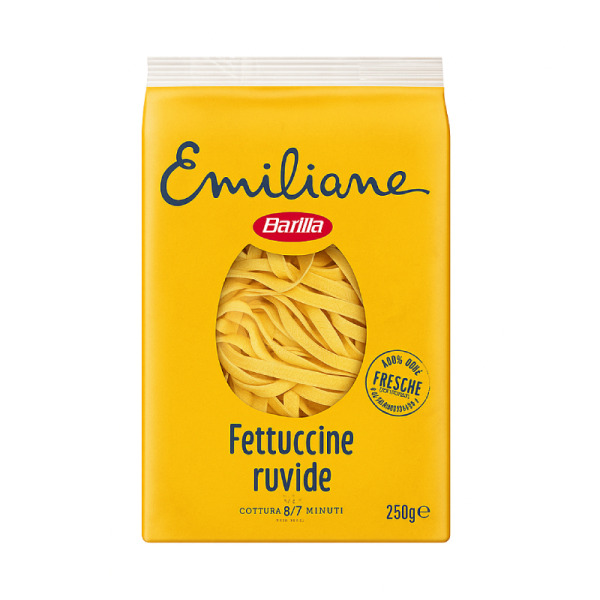 Купить Barilla Emiliane паста Fettuccine Ruvide 250 г — премиальные Barilla · Классика Cheese Map™ Украина