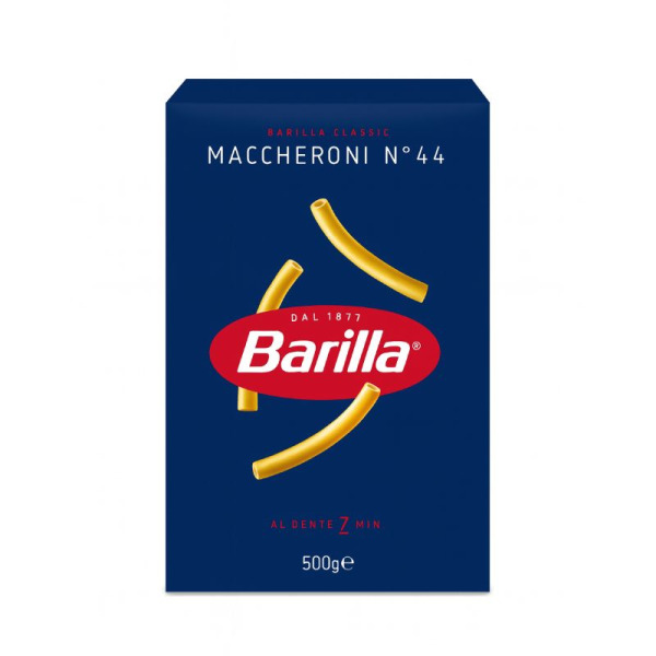 Barilla Паста Маккерони №44 500 г Италия – фото товара | Сырная Карта
