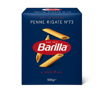 Barilla паста Penne №73 500 г - фото | Сирна Карта