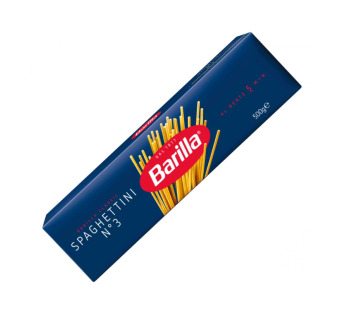 Barilla паста Spaghettini №3 500 г - фото | Сирна Карта