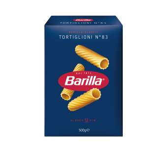Barilla паста Tortiglioni №83 500 г - фото | Сирна Карта