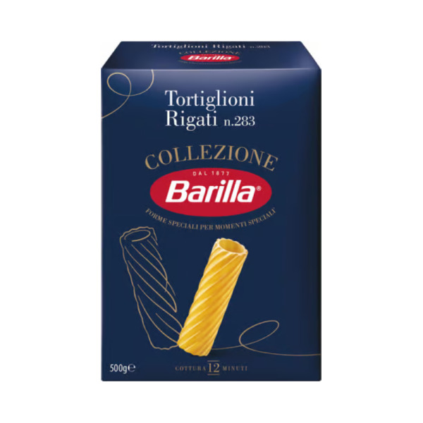 Barilla Tortiglioni Rigati трубочки рифлені паста 500 г Італія  — Barilla · Класика фото