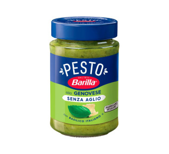 Barilla Pesto alla Genovese Senza Aglio соус песто 190 г Италия - фото | Сирна Карта
