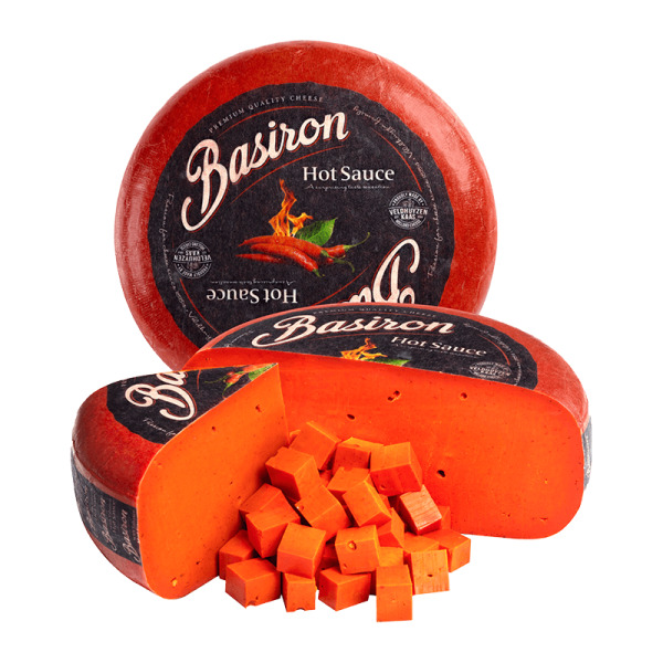 Купить Сыр с острым соусом Hot Sauce Basiron — премиальные Basiron · Трюфельные от Cheese Map™ Украина