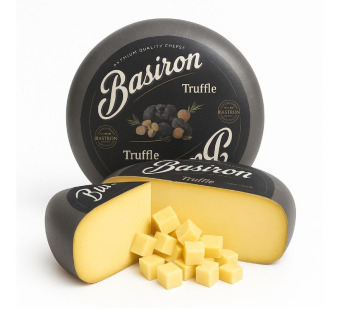 Basiron Gouda сыр с трюфелем 50% Нидерланды – фото товару | Сирна Карта