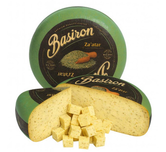 Basiron Gouda сыр с заатаром 50% Нидерланды — фото | Сирна Карта