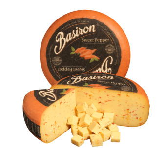 Basiron Gouda сир солодкий перець 50% Нідерланди — фото | Сирна Карта
