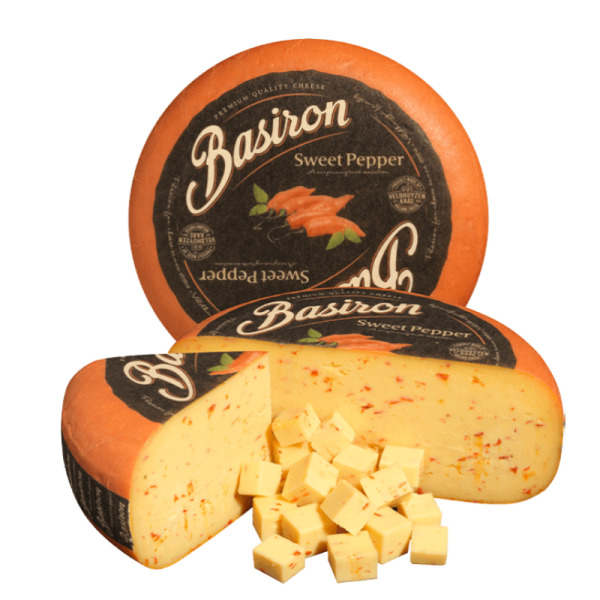 Купити Сир Basiron Sweet Pepper – мяка пікантність із пряним відтінком — преміальні Basiron · Трюфельні від Cheese Map™ Україна