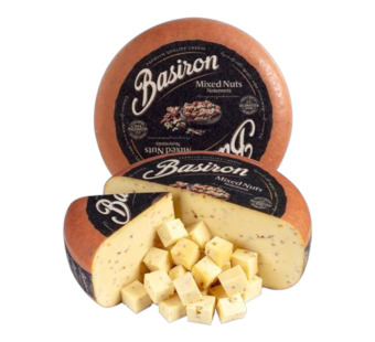 Basiron Gouda сир з горіхами 50% 5 кг Нідерланди — фото | Сирна Карта