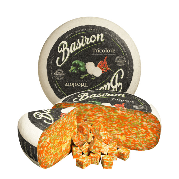 Купити Сир козячий Tricolore Basiron 50% - гастрономічний триколор смаку з Голландії! — преміальні Basiron · Трюфельні від Cheese Map™ Україна