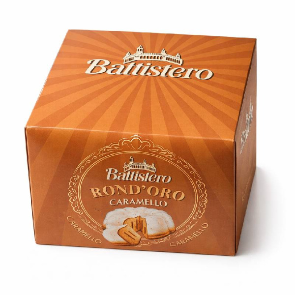 Battistero Rond’Oro Caramello — італійський кекс | Італія | 400 г – фото товару | Сирна Карта
