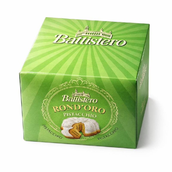 Battistero Rond’Oro Pistacchio — итальянский кекс | Италия | 400 г – фото товара | Сырная Карта