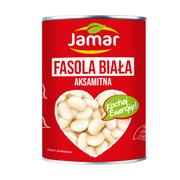 Купить Белая фасоль Jamar Польша фасовка 0.4/0.22 kg — премиальные Овощи · Антипасти от Cheese Map™ Украина